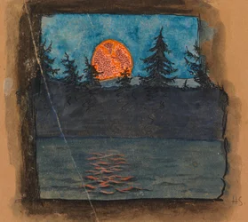 Der Mond geht auf