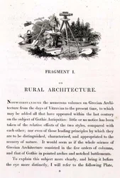 Illustration aus „Fragmente zur Theorie und Praxis der Landschaftsgärtnerei“, veröffentlicht 1816