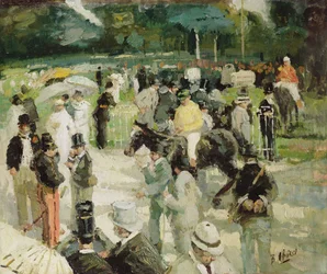 Rennen in Longchamp