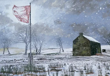Drovers Arms und die Rote Flagge, nahe Garth, 1992