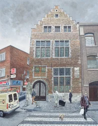 Pieter Brueghels Haus in Brüssel, 1996
