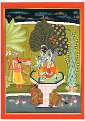 Herr Shiva Parvati Ganesha