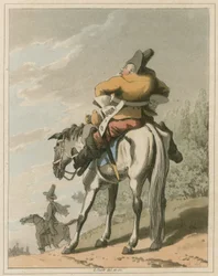 Illustration aus Hudibras von Samuel Butler