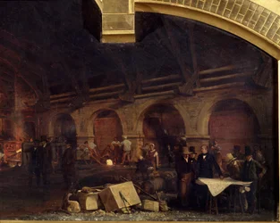 Die große Schmiede von Fourchambault (Detail)
