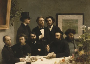 Am Tisch, 1872