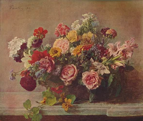 Sommerblumen, 1882, ca. 1915