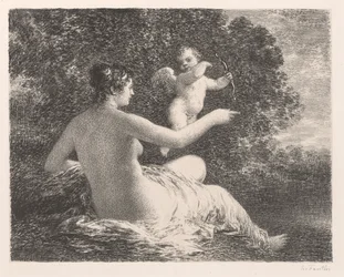 Venus und Amor, 1896