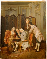 Die Backgammon-Spieler, 1866