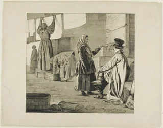 Szenen aus dem russischen Volksleben