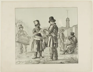 Szenen aus dem russischen Volksleben