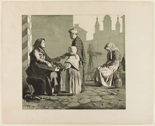Szenen aus dem russischen Volksleben