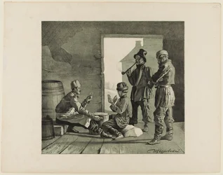 Szenen aus dem russischen Volksleben