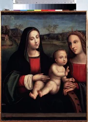 Madonna mit Kind und der heiligen Katharina von Alexandrien