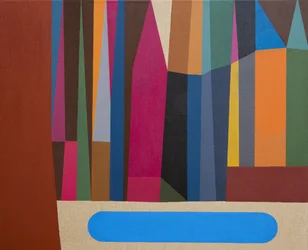 Bunte Geometrische Stadt