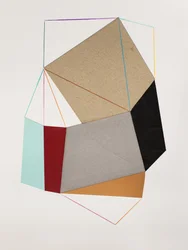 Buntes geometrisches Design