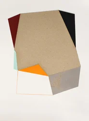 Geometrische Farbblöcke