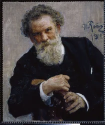 Porträt des Schriftstellers Wladimir Korolenko