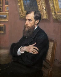 Porträt von Pawel Michailowitsch Tretjakow