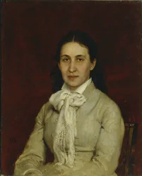 Porträt von Yelizaveta Grigoryevna Mamontova 1847-1908, 1878