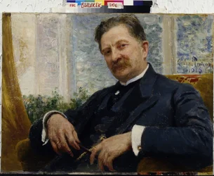 Porträt des Ingenieurs Y.M. Vengerov