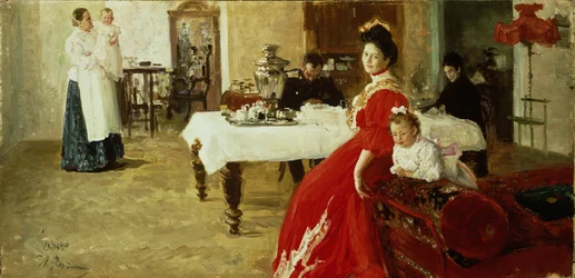 Studie eines Familienporträts