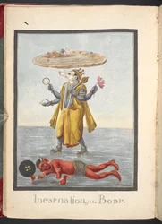 Eber-Inkarnation, Varaha-Avatara, dritte Inkarnation Vishnus