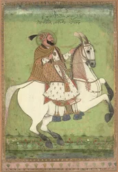 Reiterporträt von Sultan Abu