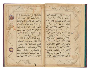 Folios aus einem monumentalen Bihari-Koran, Sultanat Indien, wahrscheinlich 15. Jahrhundert