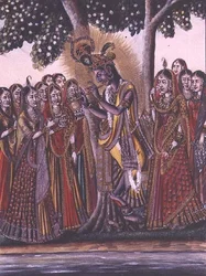 Krishna, aus dem hinduistischen Epos 