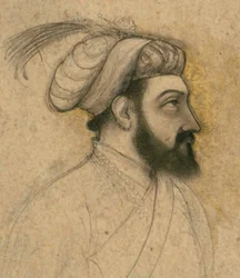Porträt von Shah Jahan, Mitte 17. Jahrhundert