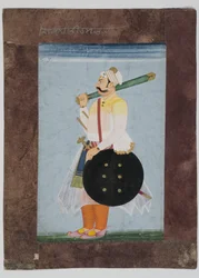 Porträt des Rathor-Häuptlings Ridmal, 1820