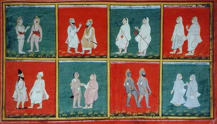 Religiöse Bettler, Udaipur
