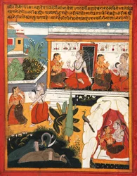 Shiva und Gauri, ca. 1640