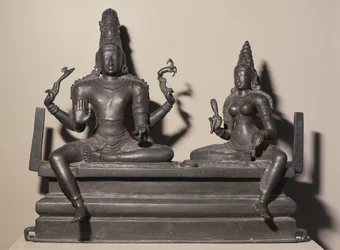 Shiva und Parvati, Chola-Dynastie
