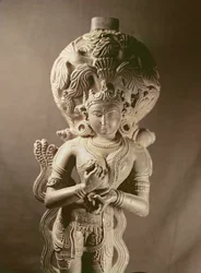 Statue von Ganga, Mahanad, Bengalen, Sena-Dynastie (1050-1202)