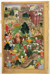 Die Eroberung der Schafe der Hazaras, aus dem 