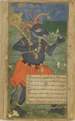 Kumbhakarna antwortet auf Dvividas Angriff