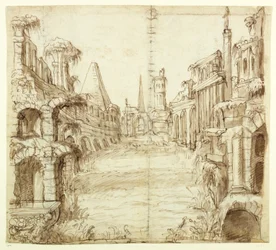 Das gefallene Haus der Ritterlichkeit, ca. 1610