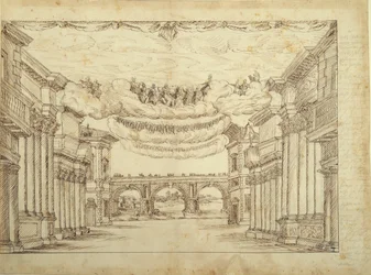 Die Vororte einer großen Stadt, ca. 1639