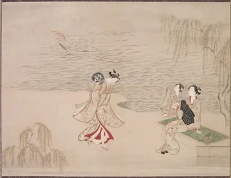 Schönheiten am Strand, ca. 1765-1792