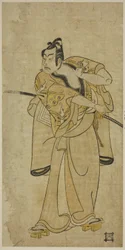 Der Schauspieler Ichikawa Yaozo II