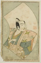 Der Schauspieler Ichikawa Yaozo II, aus "Ein Bilderbuch der Bühnenfächer"
