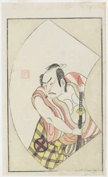 Der Schauspieler Otani Hiroji als Jukka, Januar 1770