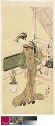Kellnerin im Owariya-Teesalon, ca. 1768
