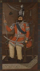 Porträt von Mohammad Shah Qajar