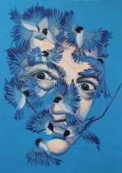 Dalí und Meisen