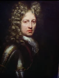 Porträt von Patrick Sarsfield, titulärer Earl of Lucan (gest. 1693), irischer Jakobit und Soldat