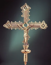 Prozessionskreuz, Ballymacasey, County Kerry, 1479