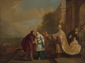 Der Pharao gibt Sarah an Abraham zurück