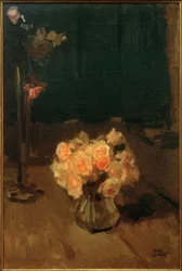 Stillleben mit Rosen